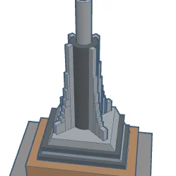 Tòa nhà Empire State - Mô hình 3D