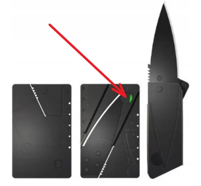 Chốt Khóa Dao Thẻ (Card Knife Lock) - Image 1