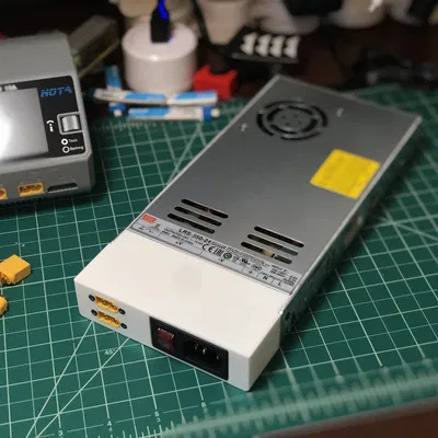 Vỏ Nguồn Mean Well LRS Dạng Slim