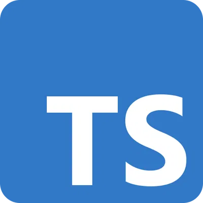 Mô hình STL Logo TypeScript không chính thức