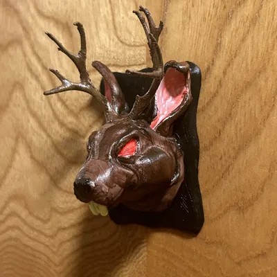 Giá Treo Jackalope 3D Độc Đáo