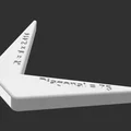 Thước Đo Bán Kính +/- 0.2mm Độ Chính Xác - Thumbnail 2