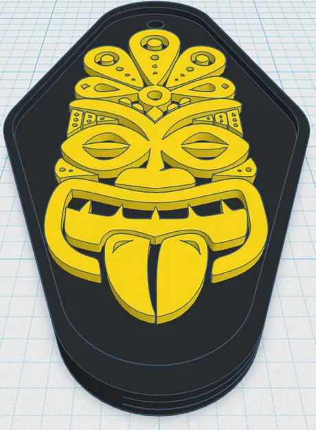Tiki Keytag 98 - Image 1