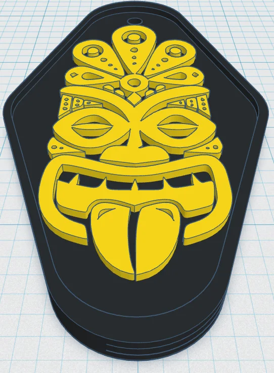 Tiki Keytag 98 1