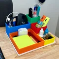Hộp Đựng Tổ Chức Bàn Làm Việc Modul Đơn Giản - Thumbnail 4