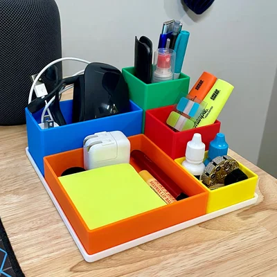 Hộp Đựng Tổ Chức Bàn Làm Việc Modul Đơn Giản