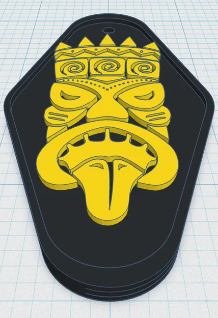 Tiki Keytag 97 - Image 1