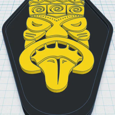 Tiki Keytag 97