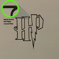 Hình bóng logo Harry Potter - Thumbnail 3