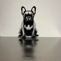 Trang Trí Tường Hình Bóng Bulldog Pháp - Thumbnail 2
