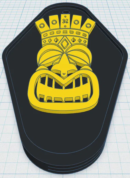 Móc khóa Tiki 100 - Image 1