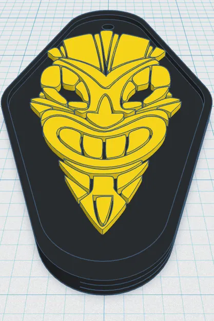 Tiki Keytag 91 - Image 1