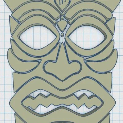 Tiki Keytag 88 - Móc Khóa Lớn