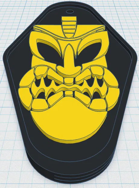 Tiki Keytag 87 - Móc chìa khóa Tiki cỡ lớn - Image 1