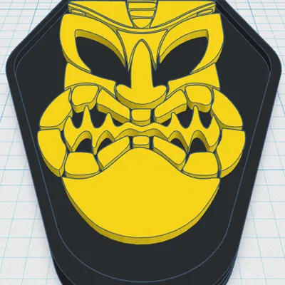 Tiki Keytag 87 - Móc chìa khóa Tiki cỡ lớn