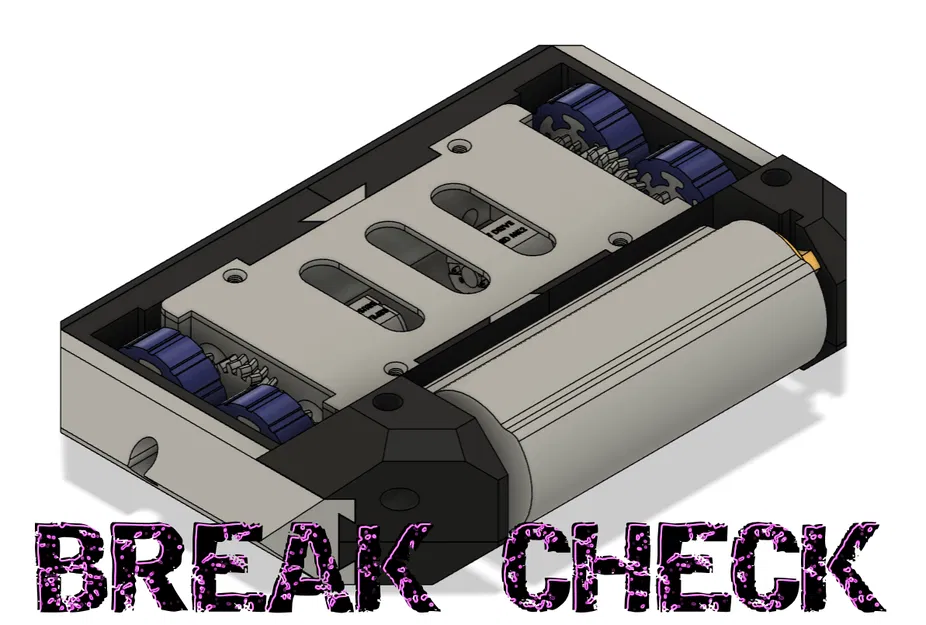 Robot Chiến Đấu Antweight Nhựa 1lb Break Check - Image 1