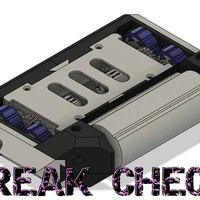 Robot Chiến Đấu Antweight Nhựa 1lb Break Check