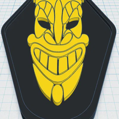 Tiki Keytag 95 - Biểu Tượng Văn Hóa Đảo