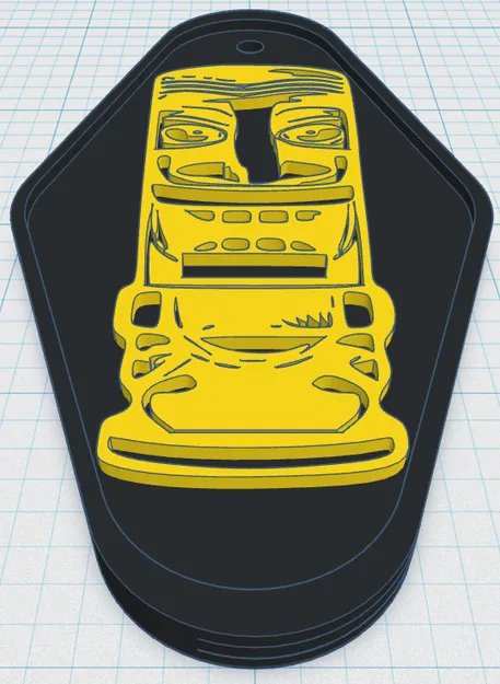 Tiki Keytag 86 - Móc khóa lớn - Image 1