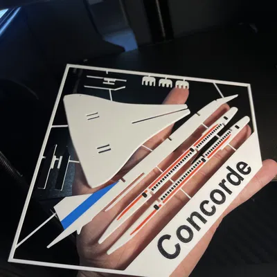 Concorde - Bộ Kit Giấy