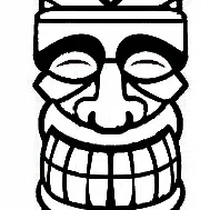 Tiki Keytag 83 - Móc khóa lớn