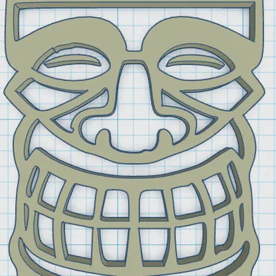 Tiki Keytag 83 - Móc khóa lớn