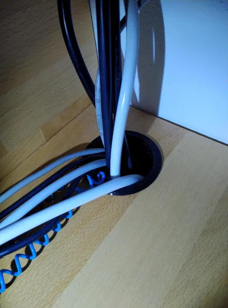 Nắp Bịt Lỗ Luồn Dây Bàn (50mm) - Image 1