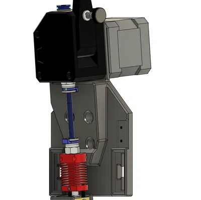 CR-30 Printmill X-Carriage - Góc 5 Độ - Dẫn Động Trực Tiếp BMG - Ray Trượt MGN12