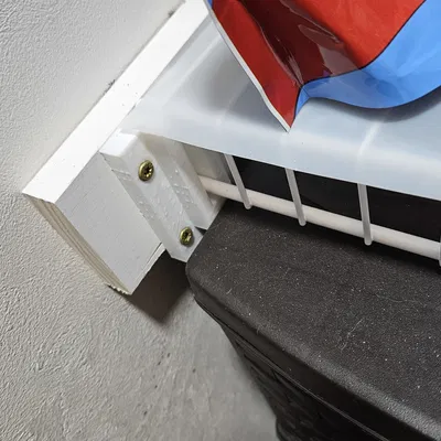 Giá đỡ đầu kệ Rubbermaid (và tương tự)