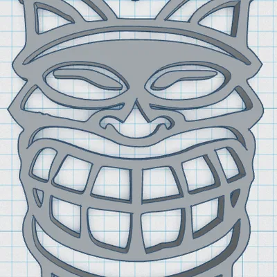 Tiki Keytag 80 - Móc khóa Tiki cỡ lớn