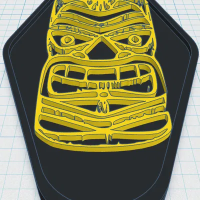 Tiki Keytag 79 - Móc Khóa Lớn