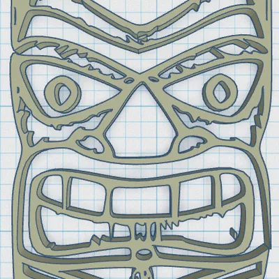 Tiki Keytag 79 - Móc Khóa Lớn