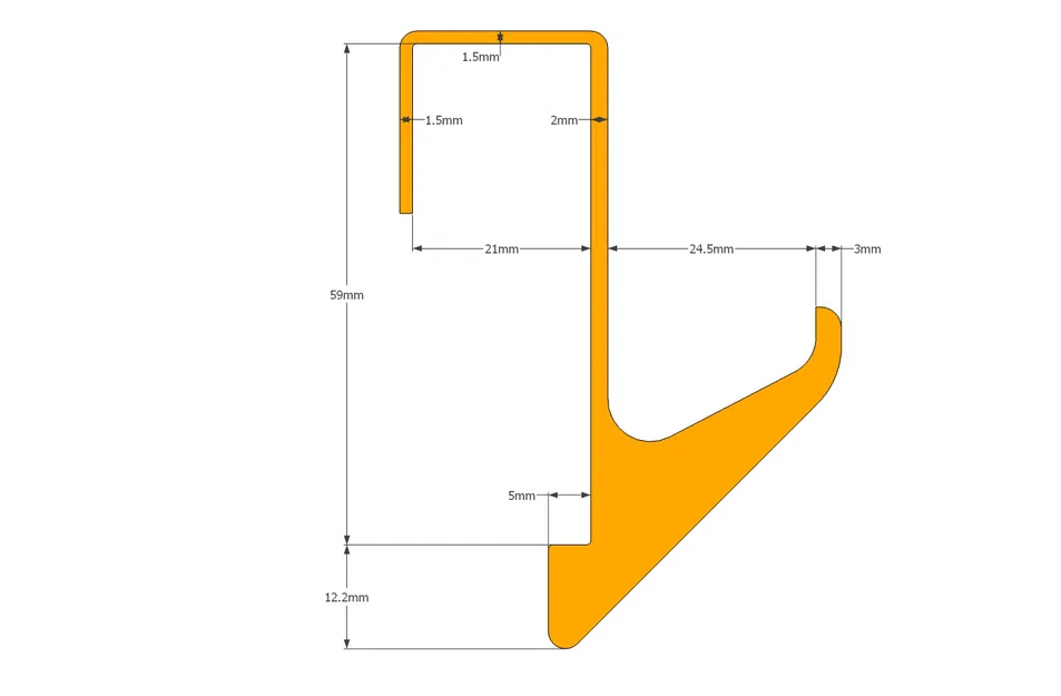 Móc Treo Khăn Tủ Bếp - Image 2