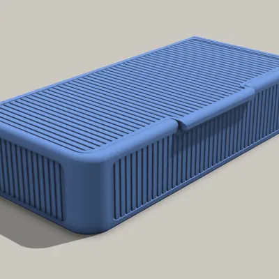 Hộp Có Khớp, Gân, Đóng Mở Dễ Dàng In Liền