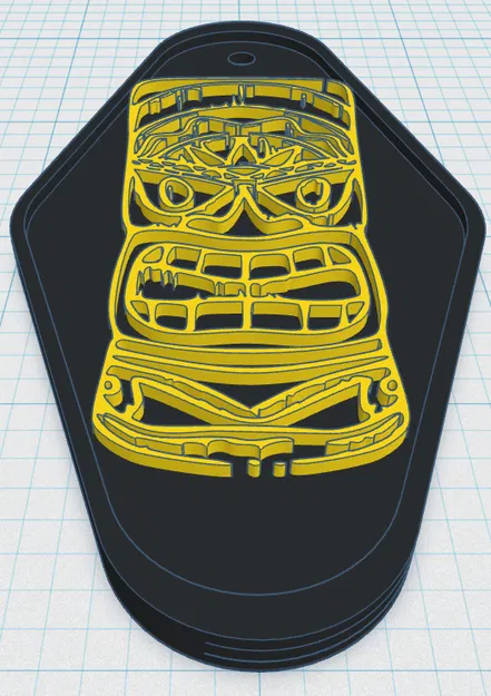 Tiki Keytag 76 - Image 1
