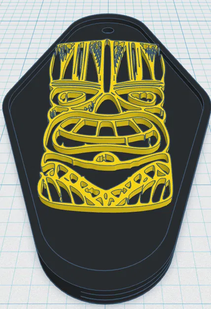 Tiki Keytag 78 - Móc khóa lớn - Image 1