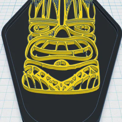 Tiki Keytag 78 - Móc khóa lớn