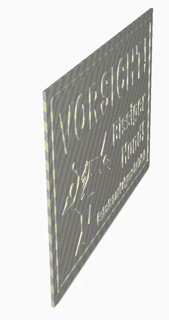 Biển Báo Chó Dữ - Vorsicht Bissiger Hund - Schild - Image 2