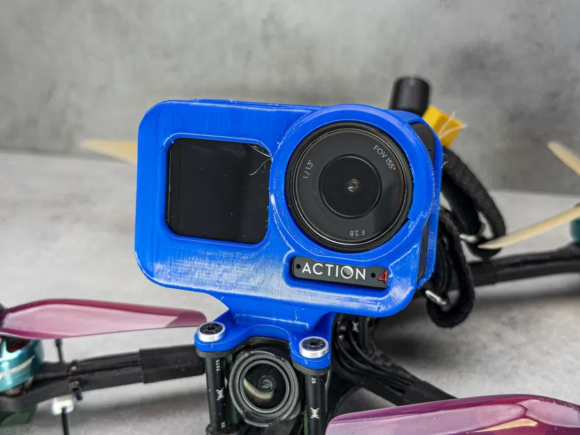 Mount DJI Action 4 cho Quadmula Siren F5 Mini - Image 2