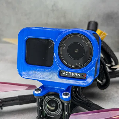 Mount DJI Action 4 cho Quadmula Siren F5 Mini