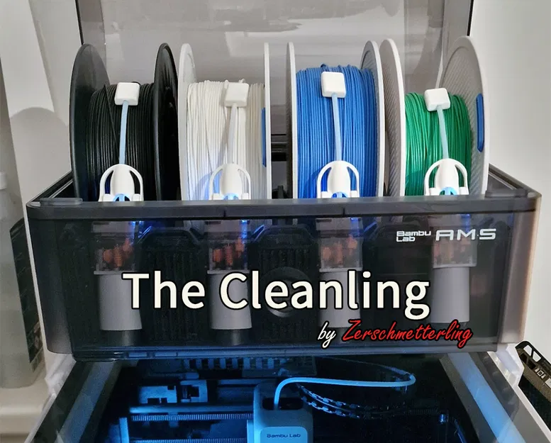 Bộ dẫn hướng và làm sạch sợi in - The Cleanling - Image 1