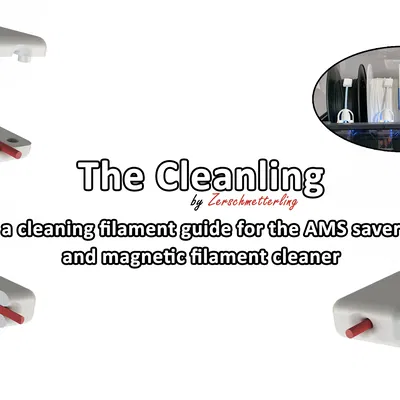 Bộ dẫn hướng và làm sạch sợi in - The Cleanling