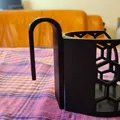 Móc chữ U Gắn Khung Giường cho "Laptop Saver" Drink Holder - Thumbnail 1