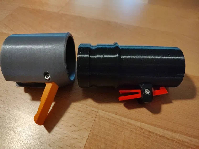 Adapter Camlock cho Cơ chế Khóa Ống Rigid có File FreeCAD - Image 2