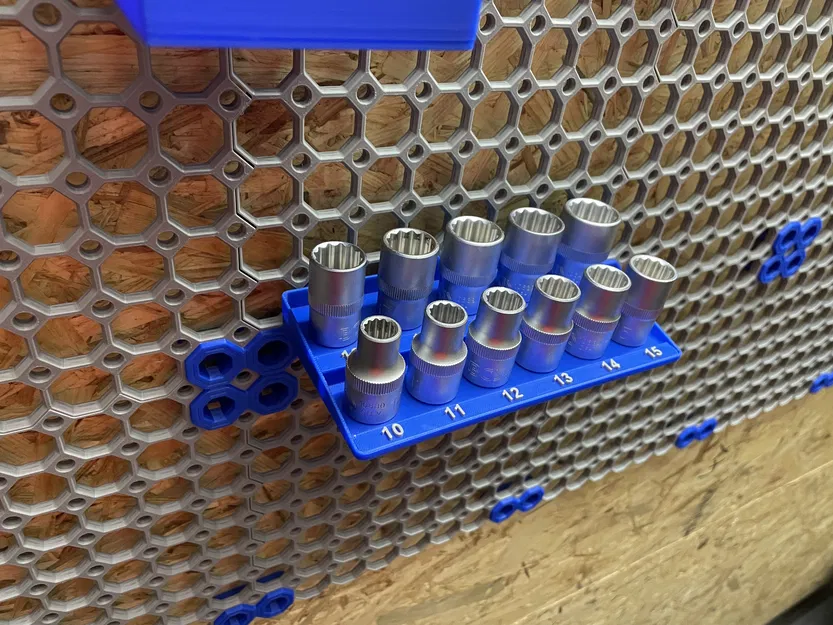 Multiboard - Hộp đựng socket (1/2" Metric) REMIX - Image 1