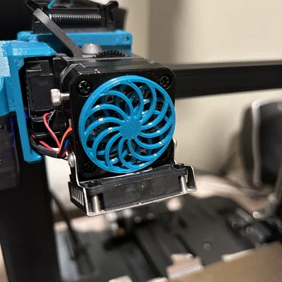 Bộ hình dung sợi filament Ender 3 S1 theo phong cách thôi miên
