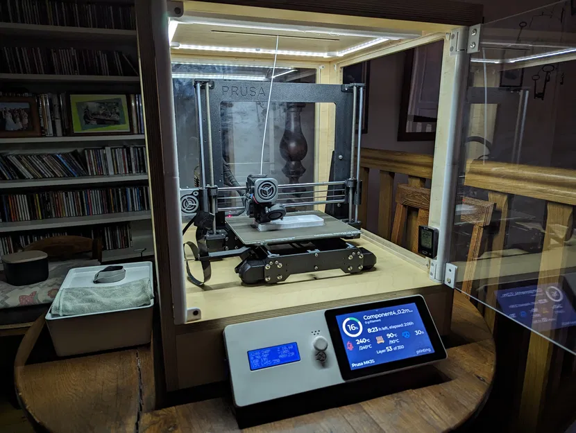 Ray và bộ khuếch tán đèn LED cho tủ máy in 3D - Image 1