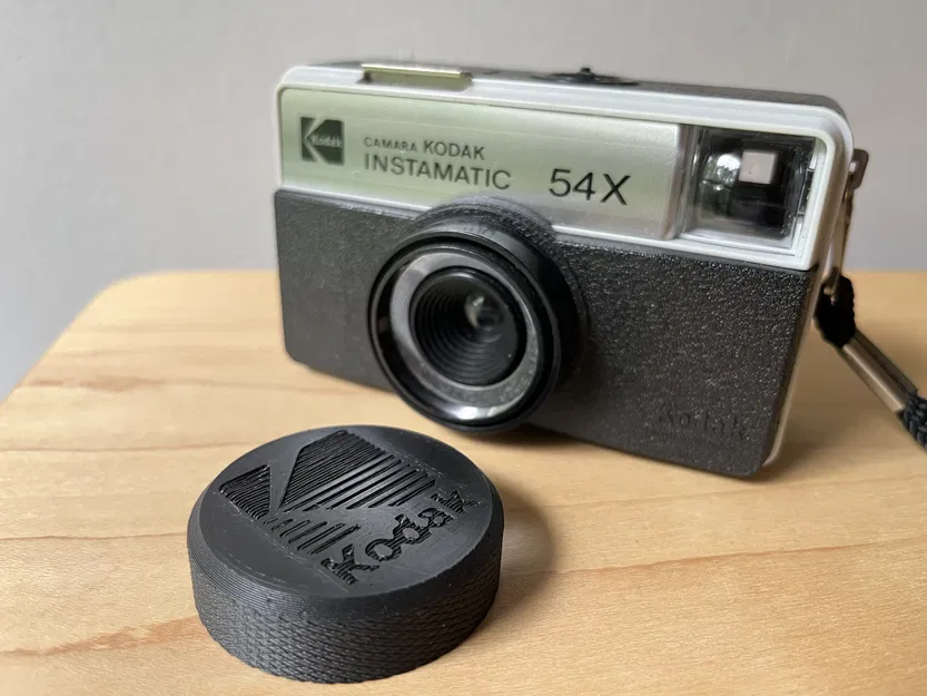 Nắp Che Ống Kính Máy Ảnh Phù Hợp Kodak Instamatic 54X - Image 1