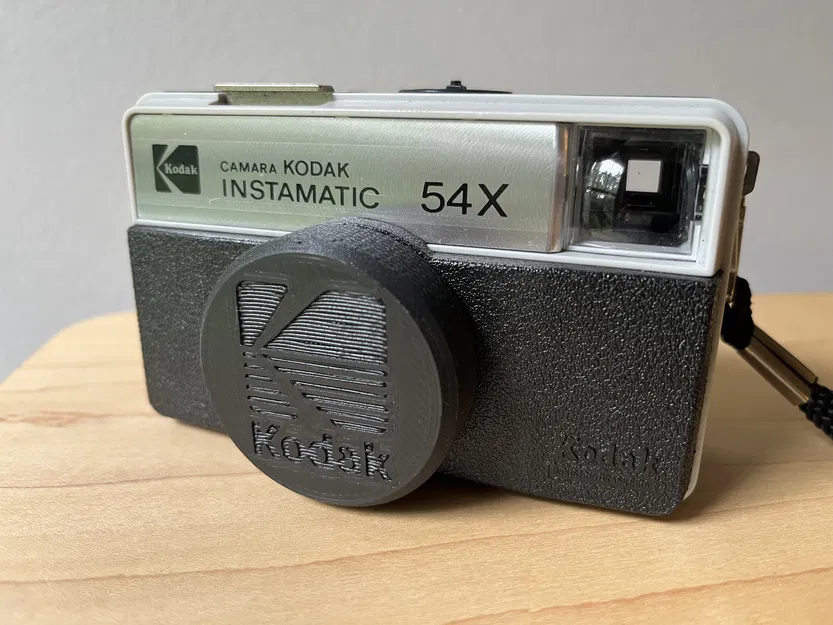 Nắp Che Ống Kính Máy Ảnh Phù Hợp Kodak Instamatic 54X - Image 2