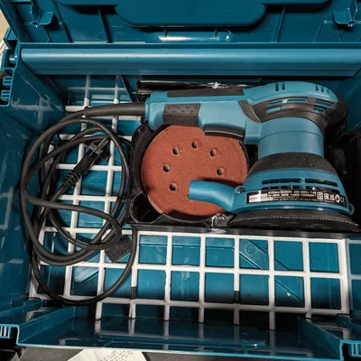 Hộp Đựng Máy Chà Nhám Makita B5041 Theo Chuẩn Gridfinity, Kích Thước 6x3